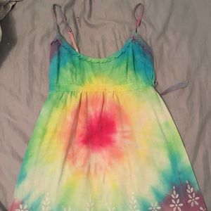 Tie dye tank top